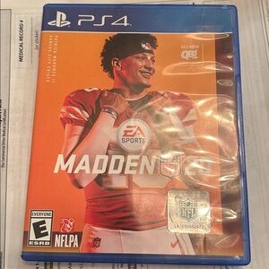 Madden NFL 20 for PS4 - Blue Case